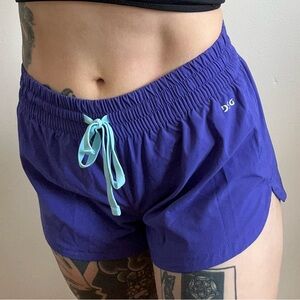 Bright Blue dicks sporting goods DSG running shorts size xs